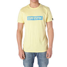 Mystic Brand Mens Tee - Yellow Cream